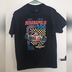 Indianapolis 500 Black Graphic T-Shirt